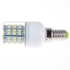 White Light LED Bulb, E14 4W 60SMD3528 5500-6500K 220V