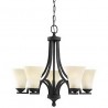 Max 40W Traditional/Classic Painting Chandeliers Living Room / Bedroom / Dining Room