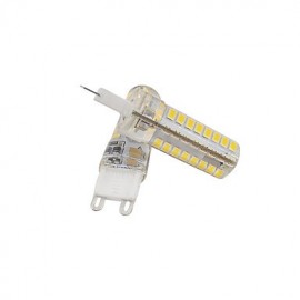 3.5 G9 LED Bi-pin Lights T 64 SMD 2835 3202-340 lm Warm White/ Cool White Dimmable / Waterproof AC110V/ AC220V 10 pcs