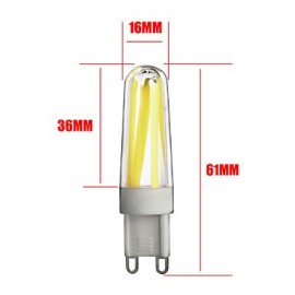 5Pcs 5W Dimmable G9 LED Bulb Lights 350lm Warm White / Cool White (AC200-240V)