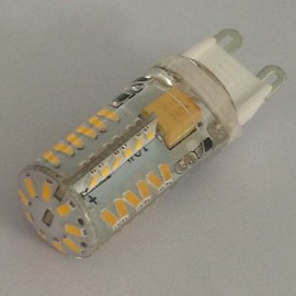 10PCS G9 57LED SMD3014 300-450LM Warm White/White /Natural White Decorative/Waterproof DC/AC10-20V LED Bi-pin