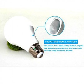 Zweihnder W452 Top Quality Led Lamp 5W Led Bulb Led E27 85-265V Warm Light /Cool White SMD 5730 Aluminum Cooling