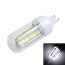 Marsing G9 10W Cross Board 1000LM 6500K/3000K 56-5050 SMD Warm/Cool White Light LED Corn Bulb (AC 220~240V)