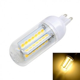 Marsing G9 10W Cross Board 1000LM 6500K/3000K 56-5050 SMD Warm/Cool White Light LED Corn Bulb (AC 220~240V)