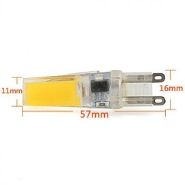 LED G9 COB 220V Lamp 9W 450Lm Replace for Chandelier Crystal Spotlight Bulb 270 Beam Angle Warm / Cool White (1 Piece)