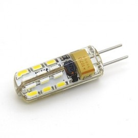 50PCS G4 24LED SMD3014 90-110LM Warm White/White DC12V LED Bi-pin Lights