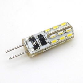 50PCS G4 24LED SMD3014 90-110LM Warm White/White DC12V LED Bi-pin Lights