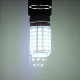 G9 15W 60x5730SMD 1500LM 2800-3200K /6000-6500K Warm White/Cool White Light LED Corn Bulb with Striped Cover (AC110/220V)