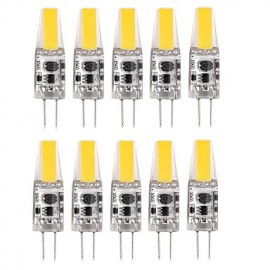 10PCS G4 1505 COB 400-500LM Warm White/Cool White/Natural White Decorative / Waterproof LED Bi-pin Lights