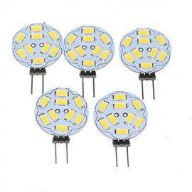 5 x G4 / MR11/ GU4 / GZ4 4.5W Warm White 450LM Led Light Bulbs (12V AC/DC)