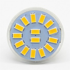 5W GU4(MR11) Decoration Light MR11 15 SMD 5730 480LM lm Warm White / Cool White Decorative 9-30 V 10 pcs