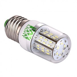 E27 4W 48 SMD 3014 350-450 LM Warm White / Cool White Corn Bulbs AC/DC 12 - 24 V