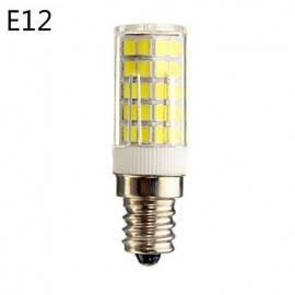 1 pcs E14 / G9 / G4 / E12 8 W 51 SMD 2835 720 LM Warm White / Cool White LED Corn Bulbs AC 220-240 V