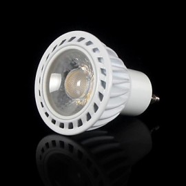 5W GU10 LED Spotlight MR16 1 COB 350-400 lm Warm White Dimmable AC 220-240 V