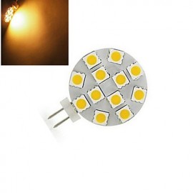 1 pcs ding yao G4 4W 12X SMD 5050 200LM 2800-3500/6000-6500K Warm White/Cool White Bi-pin Lights DC 12V