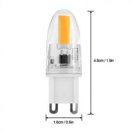 6W G9 LED Bi-pin Lights 1 COB 550 lm Warm White / Cool White Sensor / Decorative AC 220-240V 4pcs/Pack
