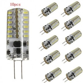 10pcs 3W G4 48XSMD3014 300LM LED Bi-pin Lights(DC 12V)