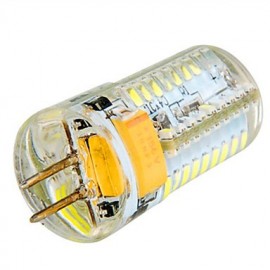 10 pcs G4 6W 72 SMD 3014 600 lm Warm White / Cool White T Decorative LED Bi-pin Lights AC/DC 12-24V