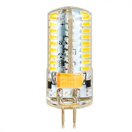 10 pcs G4 6W 72 SMD 3014 600 lm Warm White / Cool White T Decorative LED Bi-pin Lights AC/DC 12-24V