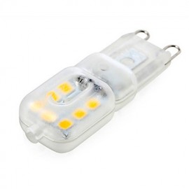 10 pcs Dimmable 4W G9 LED Lights 14 SMD 2835 300-400lm Warm/Cool White AC 220/110V