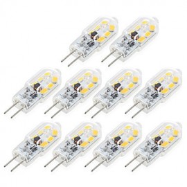 10pcs G4 4W 14*2835SMD 300-360LM Warm/Cool White T DC 10-12V/AC 220-240V