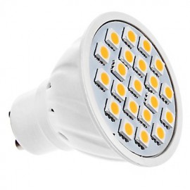 5W GU10 LED Spotlight 20 SMD 5050 320 lm Warm White / Cool White AC 220-240 V 10 pcs