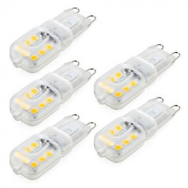 4W G9 LED Bi-pin Lights 14 SMD 2835 300-360 lm Warm White / Cool White AC 220-240 V 5 pcs