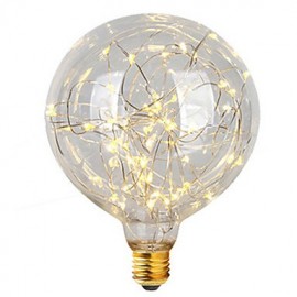 3W E26/E27 LED Filament Bulbs G95 47 Integrate LED 300 lm Warm White Decorative AC 220-240 V 1 pcs