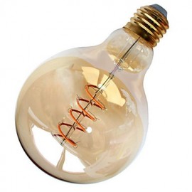 1pcs Dimmable 4W G95 Soft Led Filament Light LED Vintage Lamp Bulb Globe Edison Bulb for Internet Bar AC220-240V