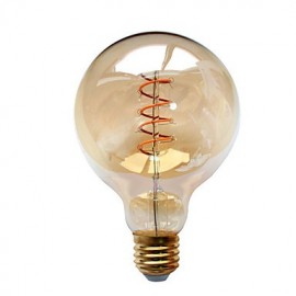 1pcs Dimmable 4W G95 Soft Led Filament Light LED Vintage Lamp Bulb Globe Edison Bulb for Internet Bar AC220-240V