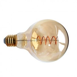 1pcs Dimmable 4W G95 Soft Led Filament Light LED Vintage Lamp Bulb Globe Edison Bulb for Internet Bar AC220-240V