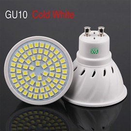 5Pcs E26/E27 GU5.3(MR16) GU10 72LED 7W LED 2835SMD 600-700Lm Warm White Cold White Natural White LED Spotlight (AC 110V/220V)