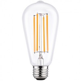 5pcs ST64 4W E27 LED Filament Bulbs COB Warm/Cool White Decorative Vintage Edison Light Bulb Retro Edison Bulbs AC220-240V