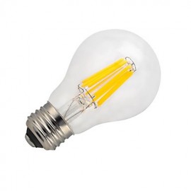 6 pcs-12W E26/E27 LED Filament Bulbs A60(A19) 12 COB 1000 lm Warm White Cool White Decorative AC 220-240 V