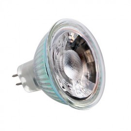 3W GU5.3 LED Spotlight MR16 1 COB 230/240 lm Warm White/Cool White DC/AC 12V 6 pcs