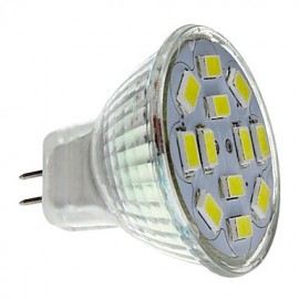 6W GU4(MR11) LED Spotlight MR11 12 SMD 5730 570 lm Natural White DC 12 V