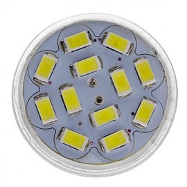 6W GU4(MR11) LED Spotlight MR11 12 SMD 5730 570 lm Natural White DC 12 V