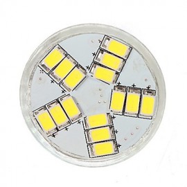 10pcs 3.5W MR11 15XSMD5730 Light Spotlight Bulbs Cool/Warm White Halogen Bulbs Equivalent(12V)