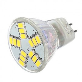 10pcs 3.5W MR11 15XSMD5730 Light Spotlight Bulbs Cool/Warm White Halogen Bulbs Equivalent(12V)