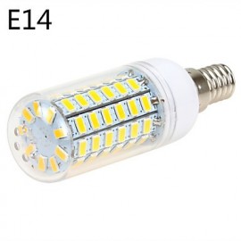1 pcs E14/G9/E26/E27 15 W 69 SMD 5730 1500 LM Warm White/Cool White B Corn Bulbs AC 220-240/AC 110-130 V