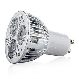 5pcs 6W GU10 LED Spotlight 3*2W High Power LED Warm/Cool White Aluminum Alloy Led Lamp Spotlight Bulb AC85-265V