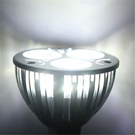 5pcs 6W GU10 LED Spotlight 3*2W High Power LED Warm/Cool White Aluminum Alloy Led Lamp Spotlight Bulb AC85-265V