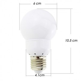 E26 / E26/E27 3.5 W 27 SMD 5730 400 LM Warm White G60 Globe Bulbs DC 12 / AC 12 / AC 24 / DC 24 V