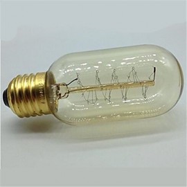 5pcs T45 E27 40W Incandescent Light Bulbs Antique Vintage Retro Edison Light Bulbs(220-240V)