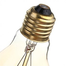 40W 2700K Vintage Edison Bulb A19 Antique Filament Style Incandescent Light Bulbs Medium(AC220-240V)