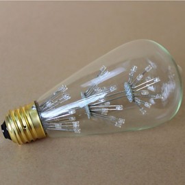 E27 3W ST64 Star Edison Light Bulb Decorative Light Source