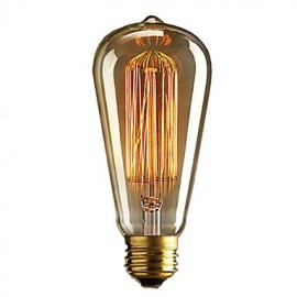 Retro Vintage E27 Artistic Filament Bulb Industrial Incandescent 40W