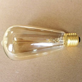 25W Edison ST64 Straight Wire light Bulbs for Sale Edison Art Decoration Light