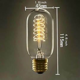 E27 25W T45 Around The Silk Edison CULB Bar KTV Personality RETRO Art light Bulb