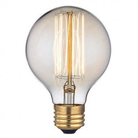 G80 E27 40W Retro Creative Art Personality Decorative Incandescent Lamp
